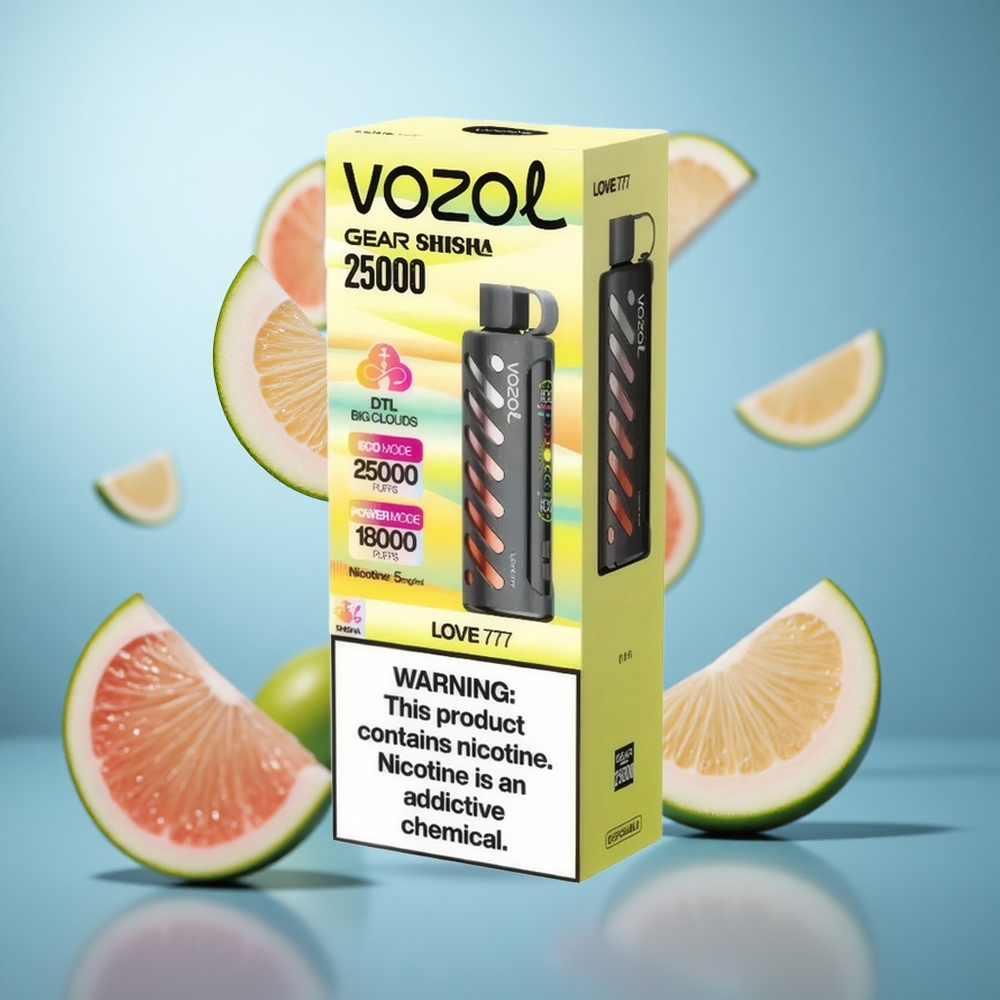 Ljubav 777 VOZOL Gear Shisha 25000 Puffs Dual Mesh Dual Modes 5 мг/мл никотина wholesale Serbia