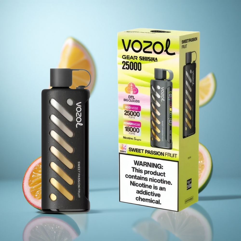 Slatka pasiflora VOZOL Gear Shisha 25000 Puffova Dual Mesh Dual Modes 5 мг/мл никотина wholesale Serbia
