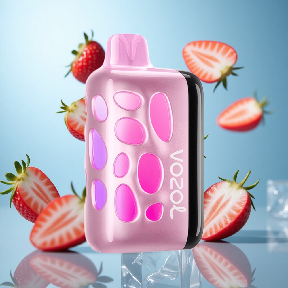 Јагода лед VOZOL RAVE 40000 Једнократни Вапе 1000mAh капацитет батерије 20/50mg/ml никотин wholesale Serbia