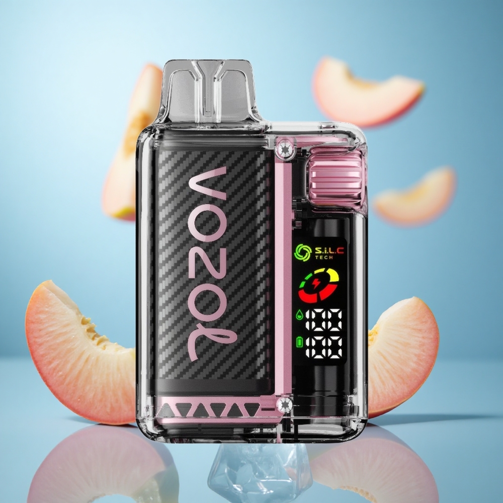 Breskva Led VOZOL Vista 20000 Puffs Punjiva Baterija 650mAh OLED Ekran wholesale Serbia