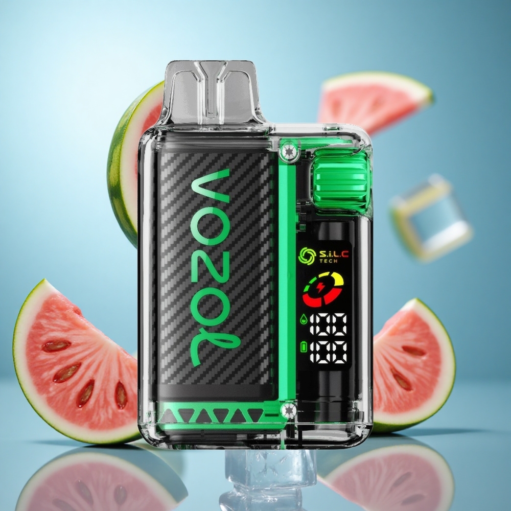Lubenica Led VOZOL Vista 20000 Puffs OLED Ekran, S.i.L.C Tech Dual Mesh Coil wholesale Serbia