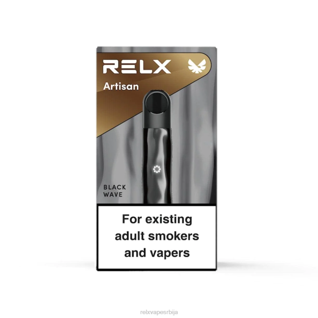 RELX cigarete V40L64 RELX Metal Artisan уређај црни талас