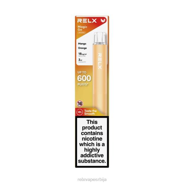 RELX cigarete iskustva V40L38 RELX MagicGo га600 манго наранџа