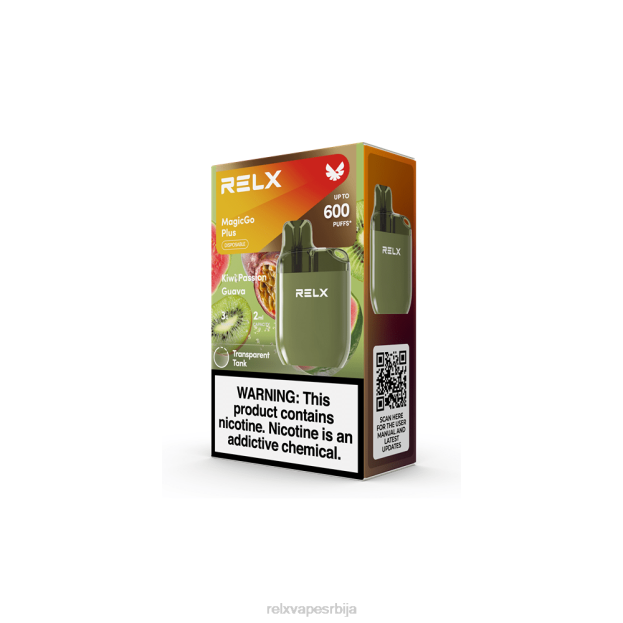 RELX cigarete V40L54 RELX MagicGo плус са600 киви страст гуава