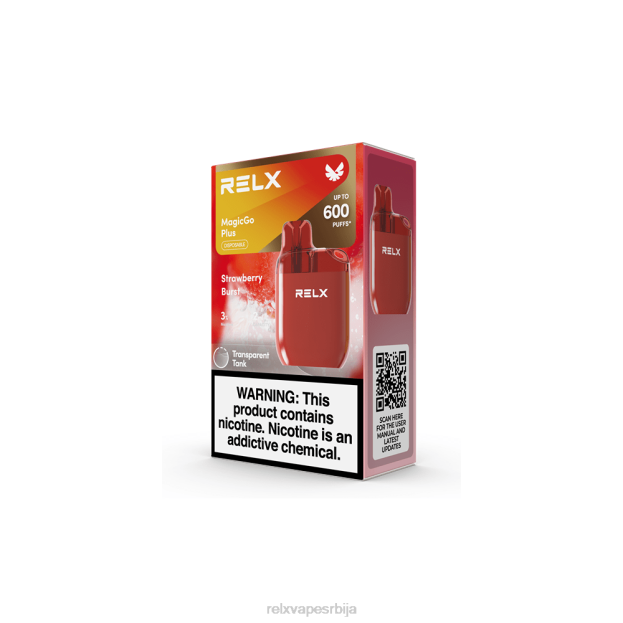 RELX srbija V40L52 RELX MagicGo плус са600 јагода праска