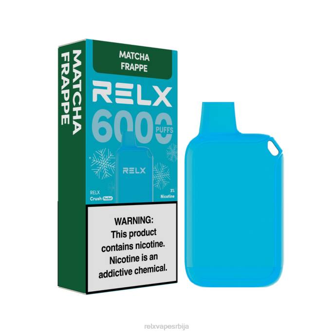 RELX Cigarete Iskustva | матцха фраппе RELX Crush Pocket 6000 ледено BTZ417
