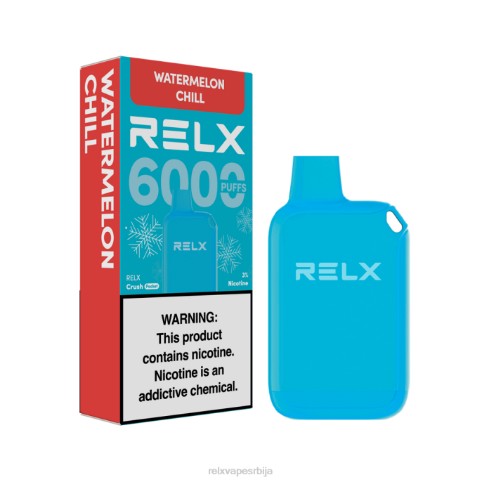 RELX Vejp | лубеница хладно RELX Crush Pocket 6000 ледено BTZ424